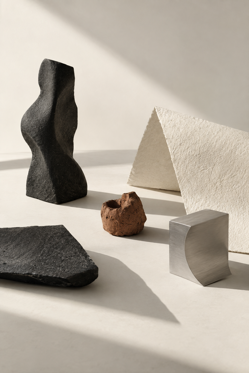 Sculptural material study